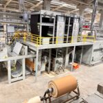 The new Thermex continuous dyeing range at the Kahramanmaraş plant.