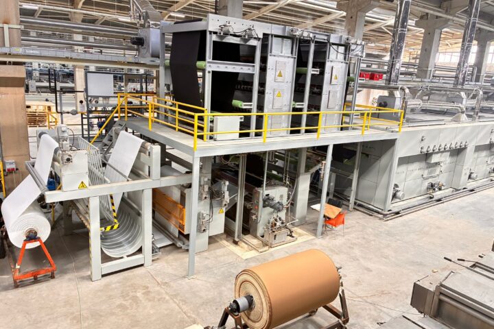 The new Thermex continuous dyeing range at the Kahramanmaraş plant.